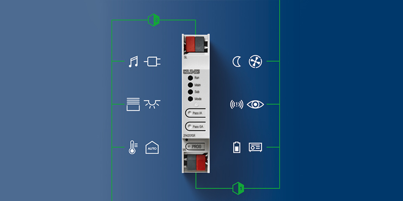 KNX Bereichs- und Linienkoppler bei Elektrotechnik Kuttenlochner GmbH in Eching-Kronwinkl