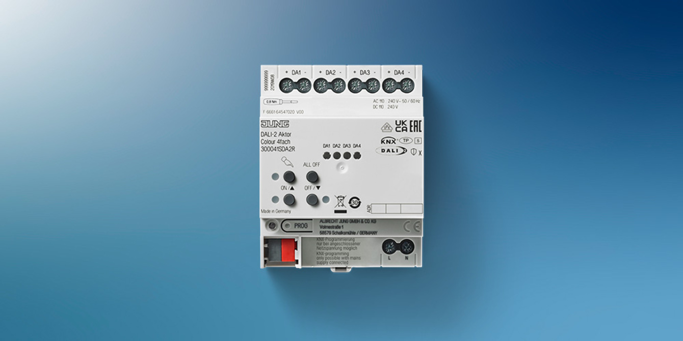 KNX DALI 2 Gateway Colour bei Elektrotechnik Kuttenlochner GmbH in Eching-Kronwinkl